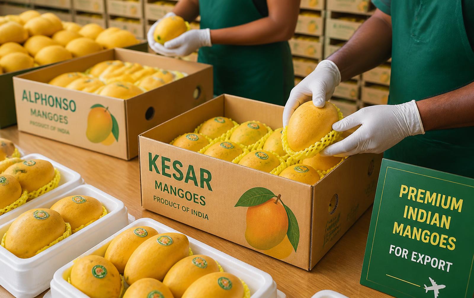 Fresh Fruits export packing
